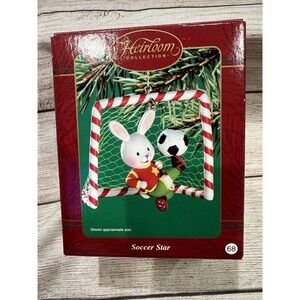 Carlton Cards "soccer Star" Christmas Ornament  #68